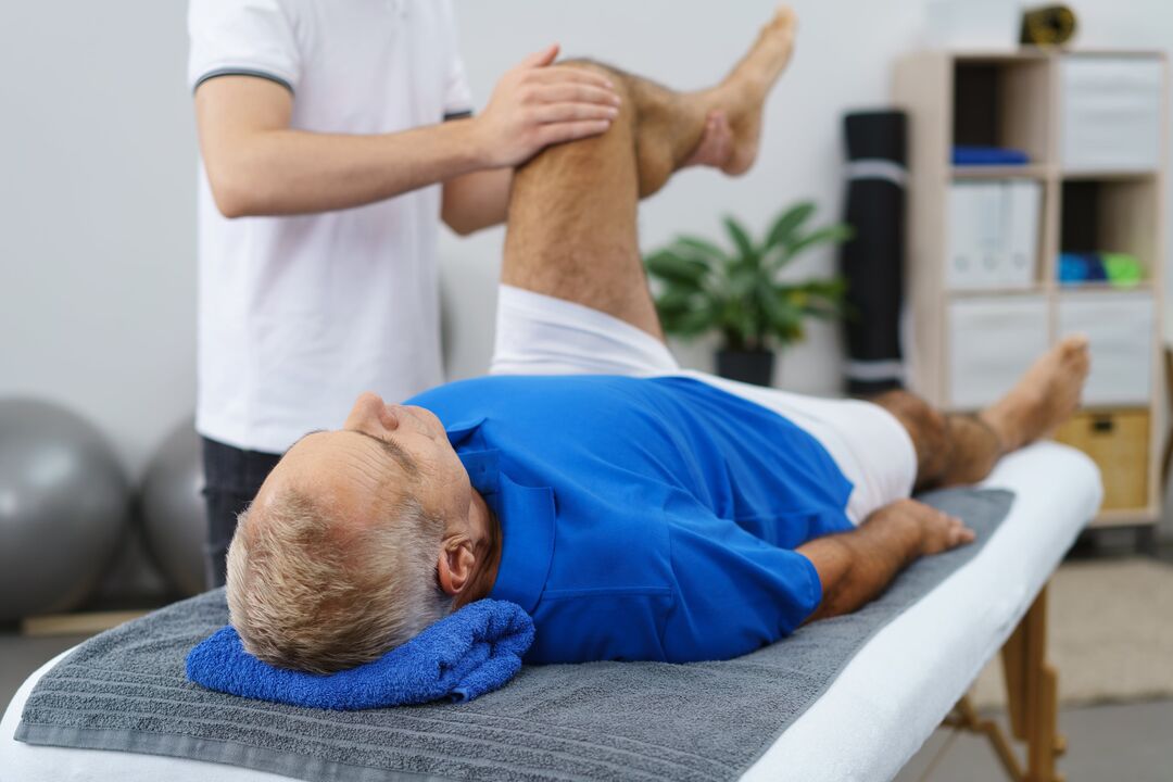 massage du genou pour arthrose