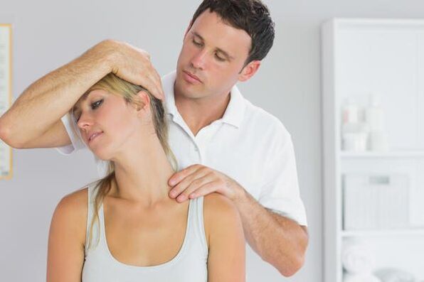 thérapie manuelle pour l'ostéochondrose cervicale